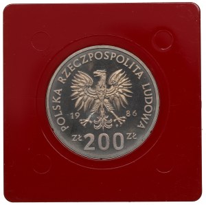 People's Republic of Poland, 200 gold 1986 Wladyslaw I the Short - CuNi sample