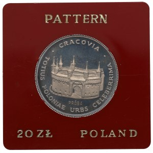 PRL, 20 złotych 1981 Kraków - Próba CuNi