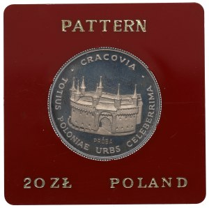 People's Republic of Poland, 20 zloty 1981 Cracow - CuNi sample