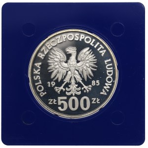 People's Republic, 500 zloty 1985 - 40 years of the United Nations