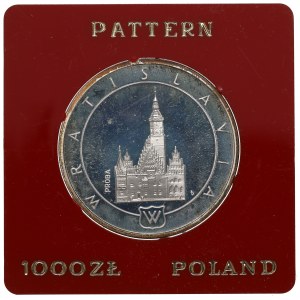 PRL, 1.000 złotych 1987 Wrocław - Próba