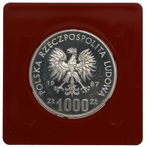 PRL, 1.000 złotych 1987 Wrocław - Próba