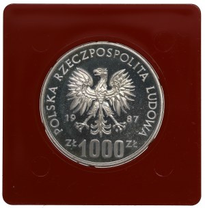 People's Republic of Poland, 1,000 zloty 1987 Wroclaw - Sample