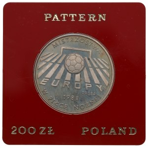 PRL, 200 złotych 1987 Mundial - Próba CuNi