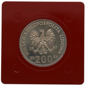 People's Republic of Poland, 200 zloty 1987 World Cup - CuNi Sample