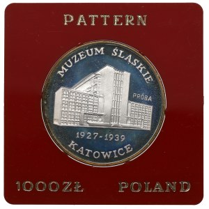 PRL, 1.000 złotych 1987 Muzeum Śląskie w Katowicach - Próba