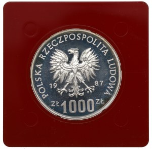 People's Republic of Poland, 1,000 zloty 1987 Silesian Museum in Katowice - Sample