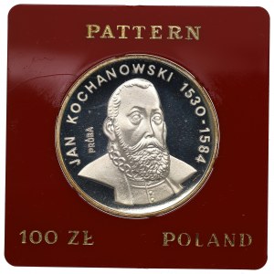 PRL, 100 zloty 1980 Jan Kochanowski - Sample