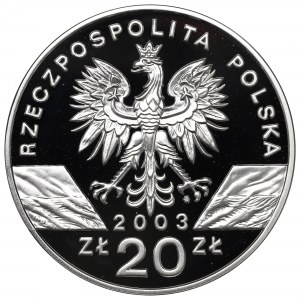III RP, 20 PLN 2003 European eel