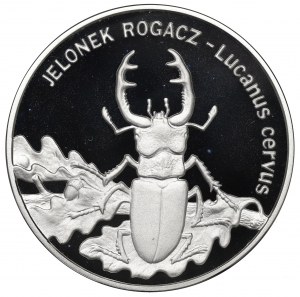 Third Republic, 20 gold 1997 - Stag Hornbill