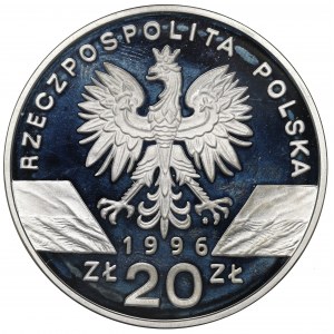 III RP, 20 złotych 1996 - Jeż