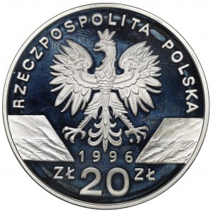 Third Republic, 20 gold 1996 - Hedgehog