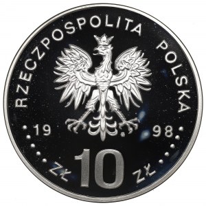 III RP, 10 złotych 1998 Nagano