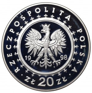 III RP, 20 zloty 1998 Kórnik Castle