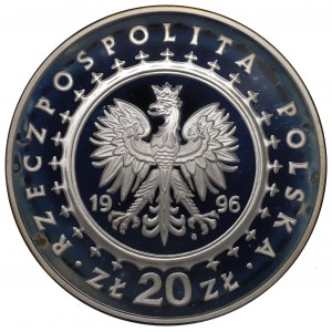 III RP, 20 złotych 1996 - Zamek w Lidzbarku Warmińskim