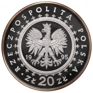 III RP, 20 złotych 1995 Łazienki Królewskie