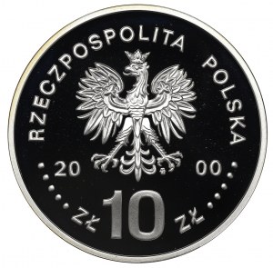 III RP, 10 zloty 2000 - John II Casimir.