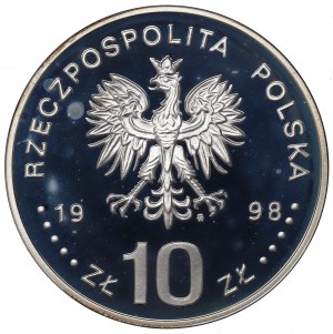 III RP, 10 zloty 1998 Sigismund III Vasa - half figure