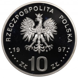 III RP, 10 złotych 1997 Stefan Batory - półpostać
