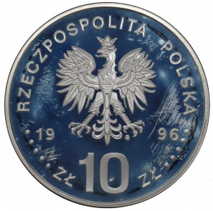 Third Republic, 10 zloty 1996 Sigismund II Augustus - half figure