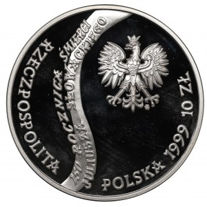 III RP, 10 złotych 1999 Juliusz Słowacki