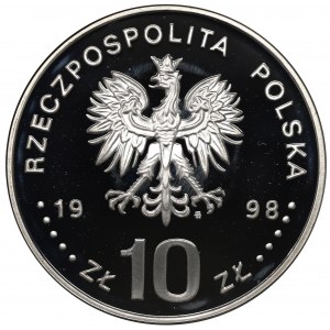 III RP, 10 zl 1998 Brig. Gen. August Emil Fieldorf Nil