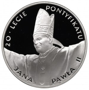 Third Republic, 10 gold 1998 20th anniversary of the pontificate of John Paul II