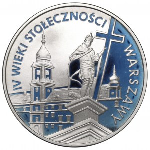 Third Republic, 20 gold 1996 Fourth Centuries of the Capital of Warsaw