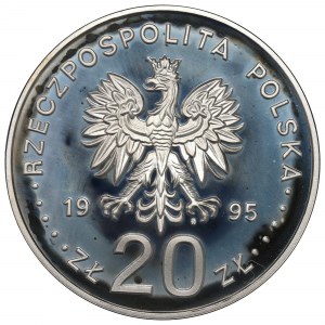 III RP, 20 złotych 1995 - 500-lat Województwa Płockiego