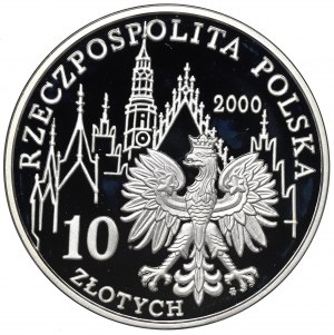 III RP, 10 gold 2000 - 1000th anniversary of Wroclaw