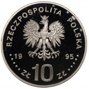 III RP, 10 złotych 1995 Żołnierz Polski na frontach II Wojny Światowej Berlin 1945