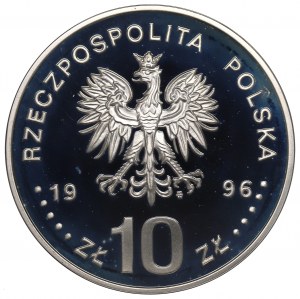 Third Republic, 10 gold 1996 200th anniversary of the creation of the Dabrowski Mazurka
