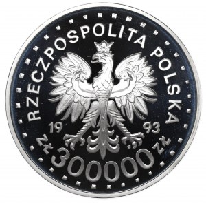 Third Republic, 300,000 PLN 1993 Lillehammer