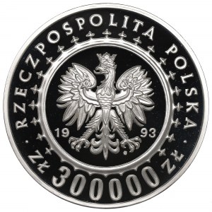 III RP, 300.000 PLN 1993 Schloss in Łańcut