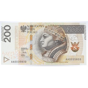 200 zloty 2015 AA