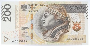 200 zloty 2015 AA
