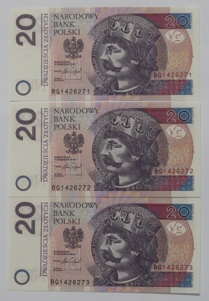 20 gold 2016 BG - set of 3 copies.