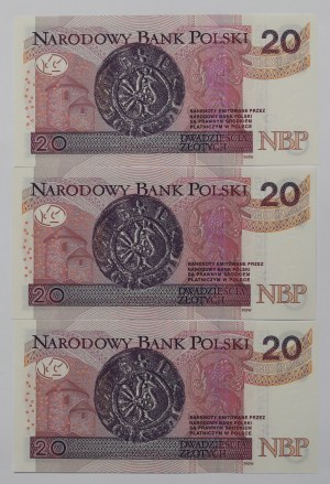 20 gold 2016 BG - set of 3 copies.