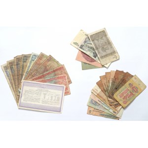 Poland and the World, Set of banknotes and vouchers