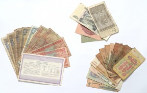 Poland and the World, Set of banknotes and vouchers
