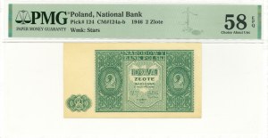 PRL, 2 zloty 1946 PMG 58