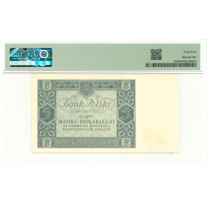 II RP, 5 gold 1930 CP - PMG 45