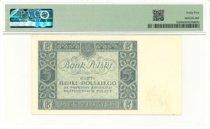 II RP, 5 gold 1930 CP - PMG 45