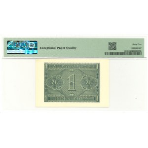 GG, 1 złotych 1941 BD - PMG 65EPQ