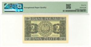 II RP, 2 gold 1936 CA - PMG 66EPQ