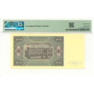 PRL, 20 złotych 1948 KE - PMG 67 EPQ