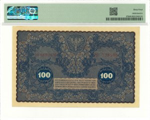 II RP, 100 Polish marks 1919 ID Series W - PMG 64