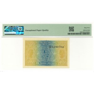 1/2 mkp 1916 B Generał - PMG 65 EPQ