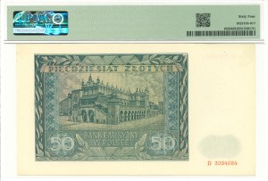 GG, 50 gold 1941 D - PMG 64