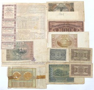 Second Republic, Set of banknotes and bonds (11 copies)